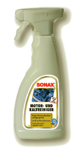 Motor  und Kaltreiniger Sonax, Gebinde 500 ml PET Flasche mit Sprühpistole