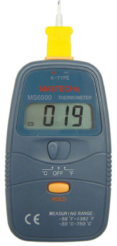 Digitales Thermometer mit Aufbewahrungstasche